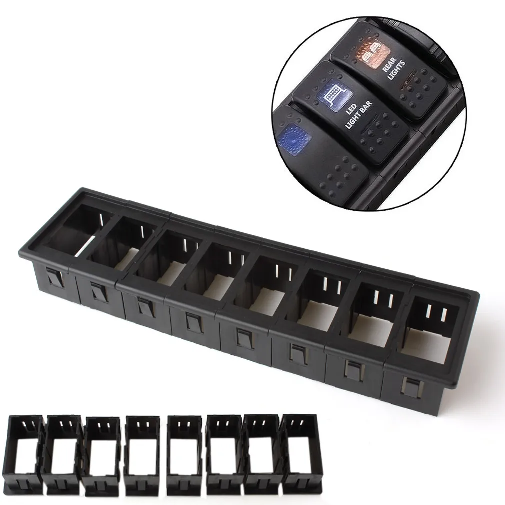 Новинка 8 шт. прочный автомобильный кулисный переключатель зажим панель патруль