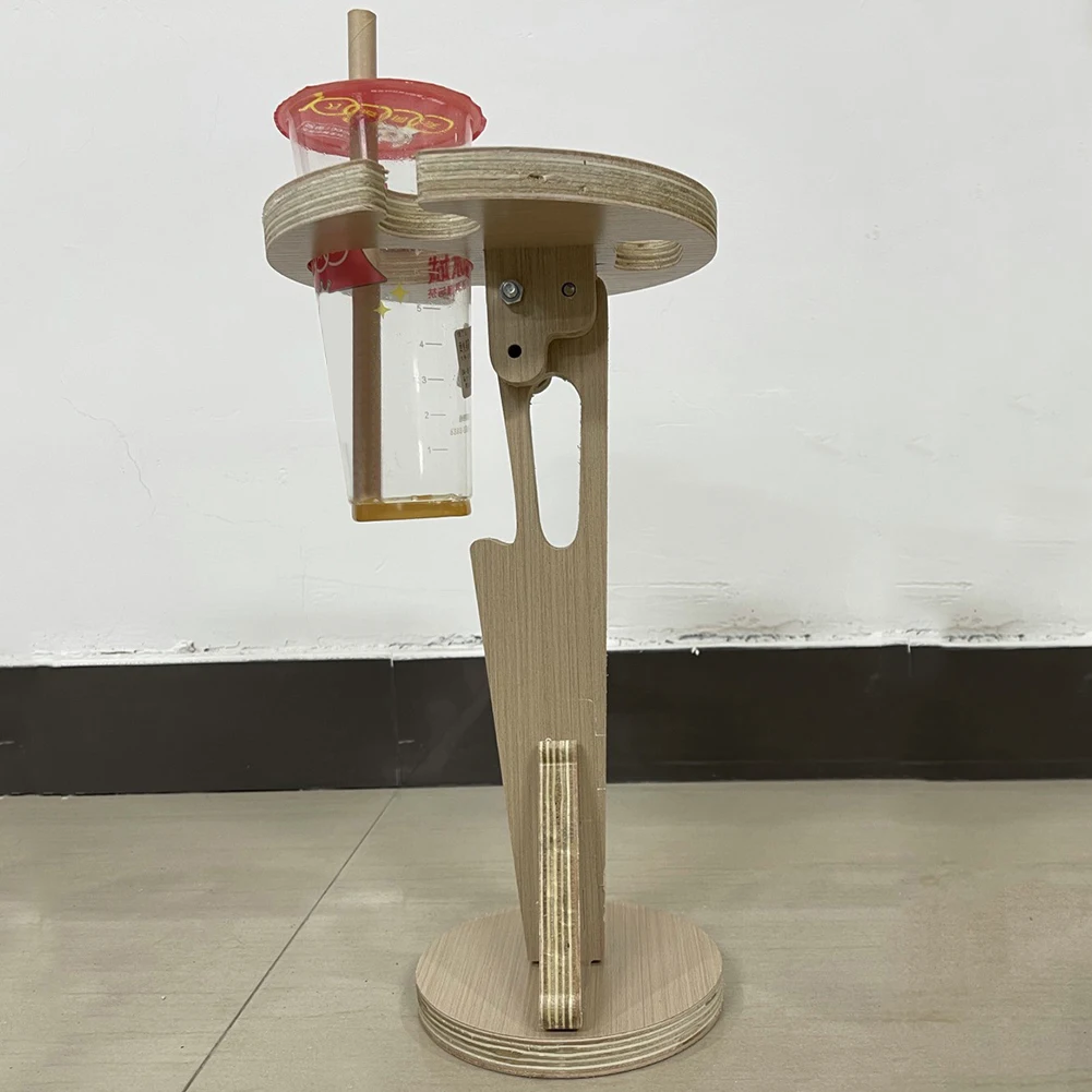 

Outdoor Wine Table Stand Foldable Round Desktop Wooden Garden Picnic Beer Desk Easy To Carry Wine Rack Dropshipping