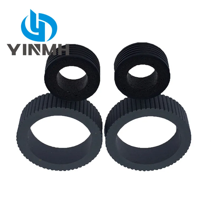 10 комплектов совместимый новый пикап + тормозной ролик резиновые шины для Fujitsu