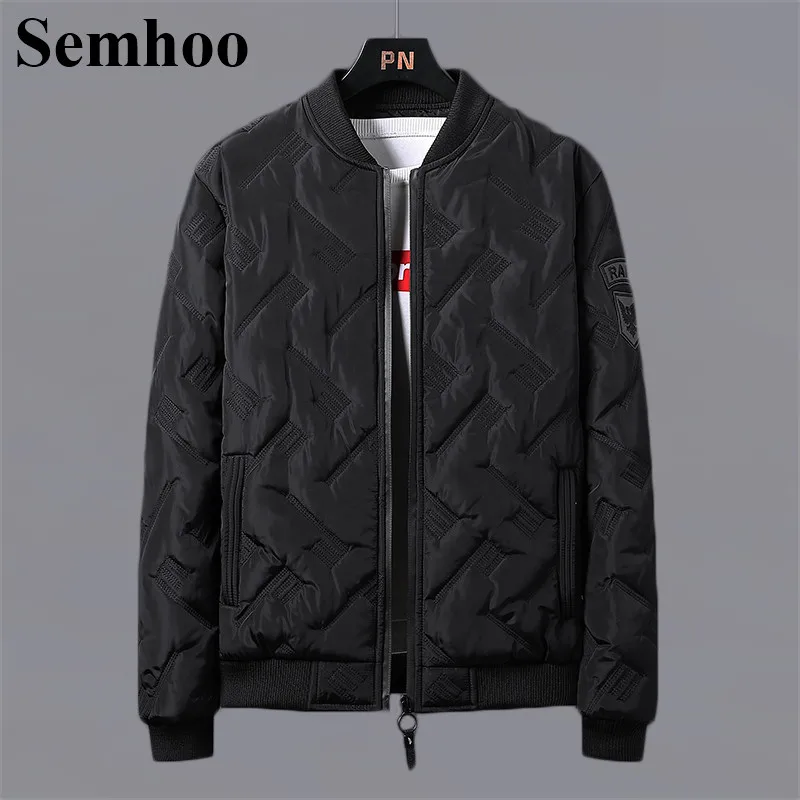 Повседневная модная бейсбольная куртка с воротником ветрозащитная теплая