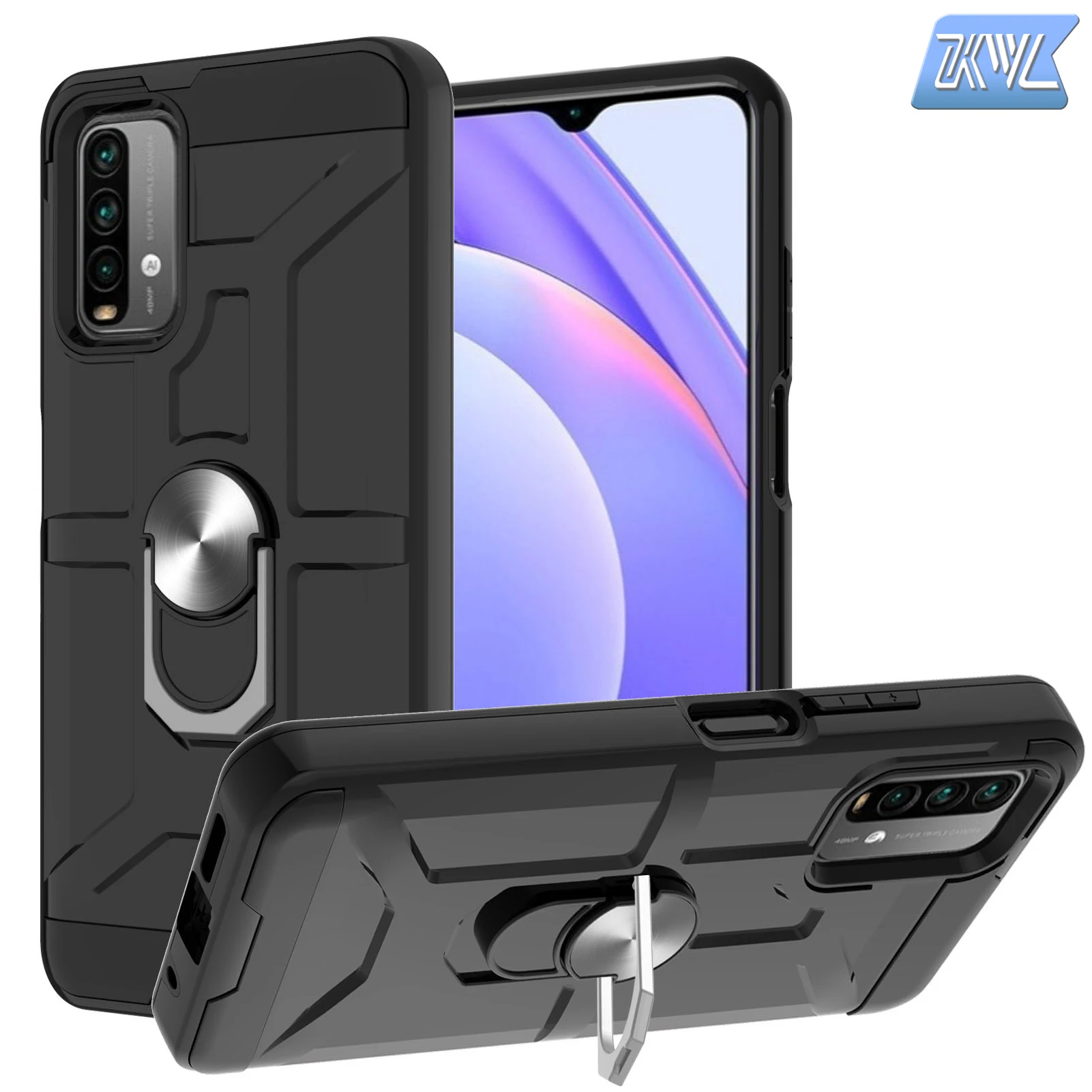 

Чехол для xiaomi Redmi note10, магнитный кронштейн, поддержка автомобиля, четыре угла, защита от падения, деловой портативный защитный чехол