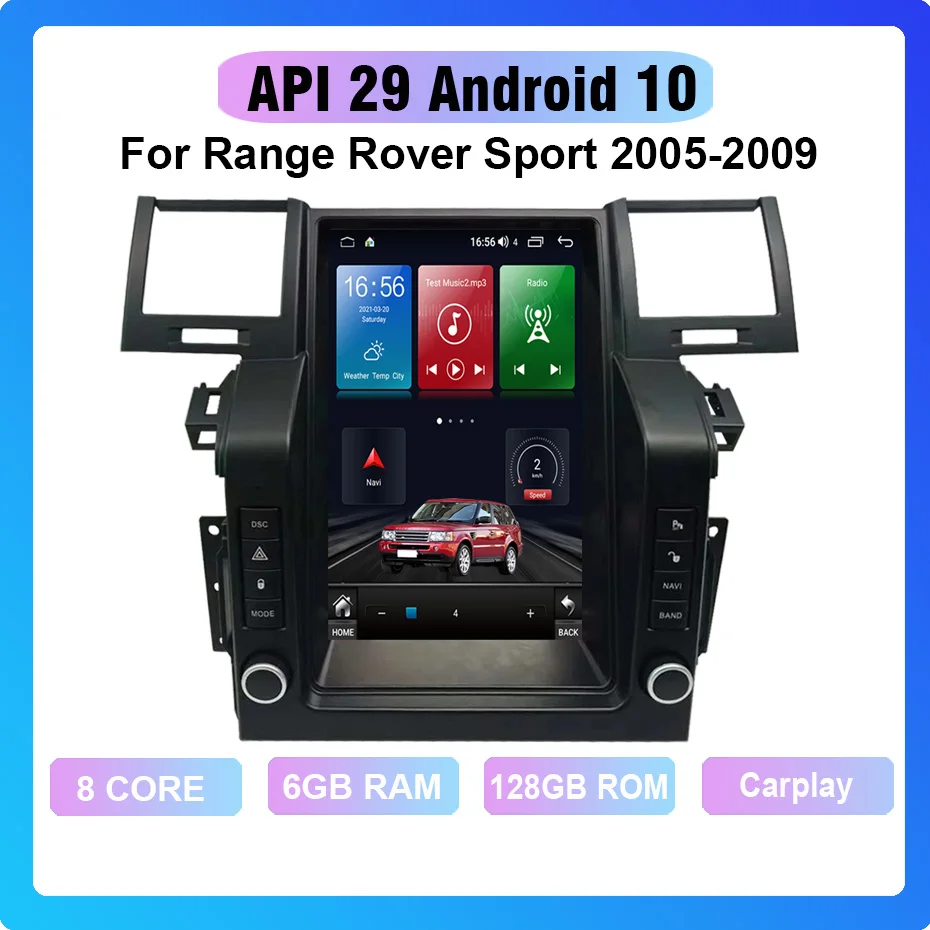 Preise COHO Für Range Rover Sport 2006-2009 Android 10,0 Octa Core 6 + 128G GPS Autoradio Auto Multimedia Player Lüfter