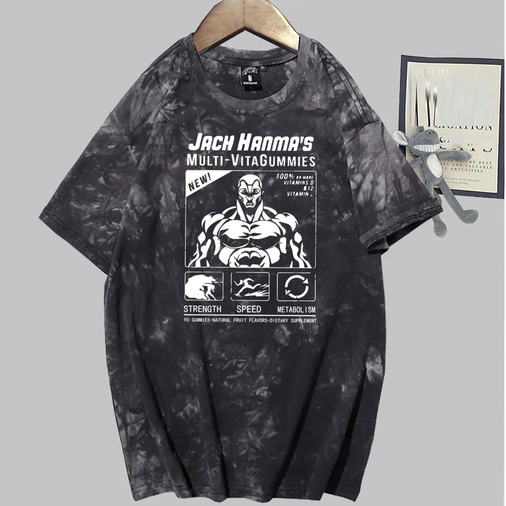 

Baki Hanma The Grappler Print Cool Manga T Shirt Men's Short Sleeve O Neck Yujiro Fighting Fighter Tee Fashion Cool Summer Top