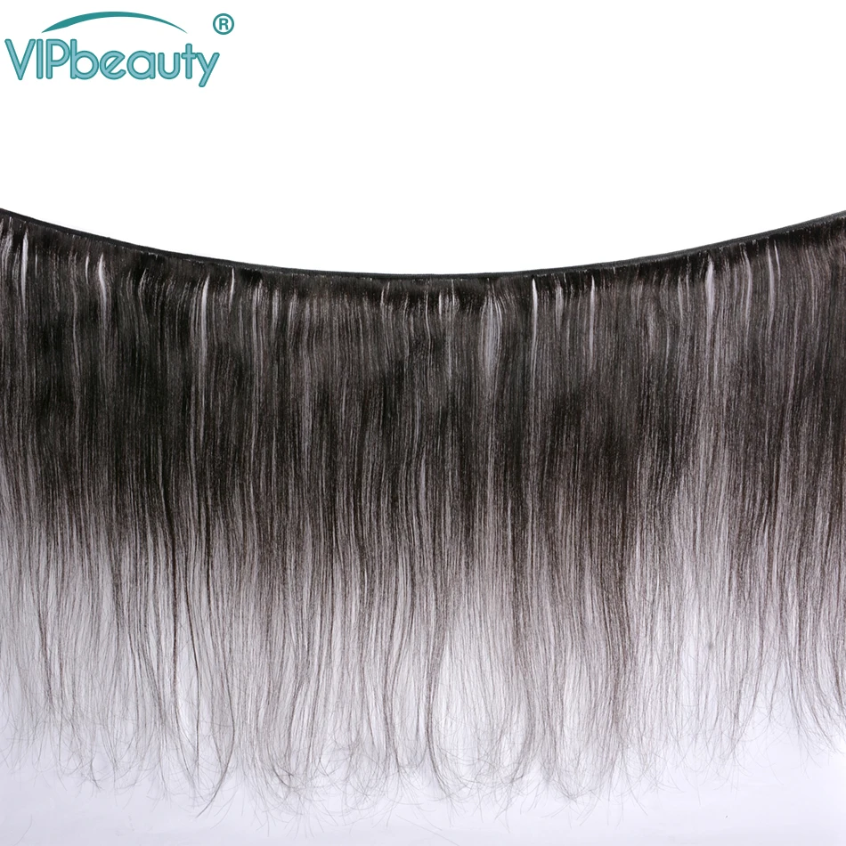 VIP beauty, малазийские прямые волосы, 4 пряди, человеческие вплетаемые волосы remy для наращивания, натуральный черный цвет, волосы уток