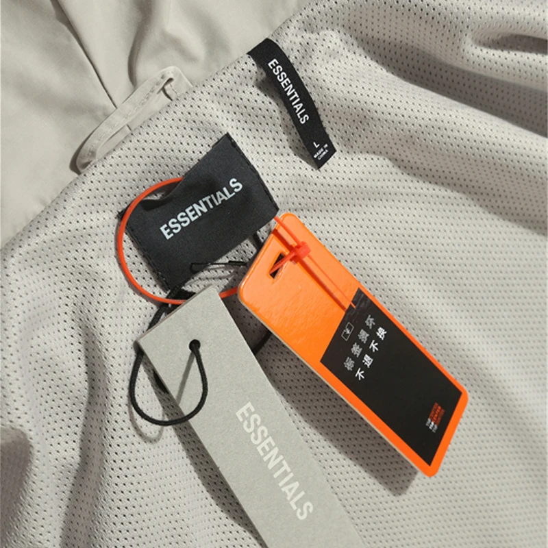 

For Men Short Jacket FOG Essentials Loose Trench Women Streetwear Oversize High Quality Street Clothing Coat Trenchcoat