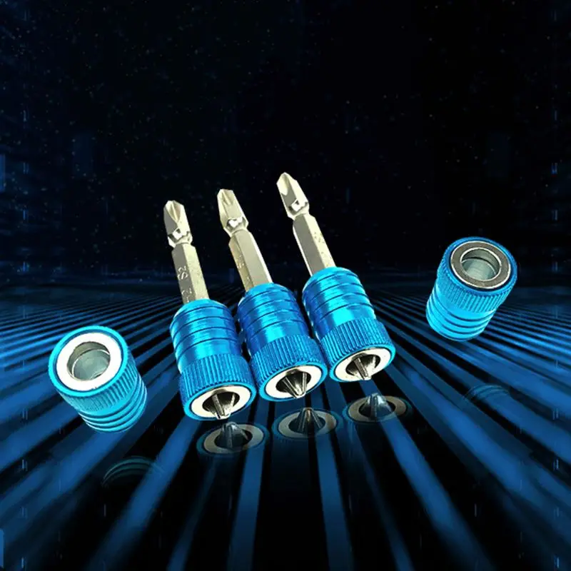 

Screwdriver Bits Magnetic Ring Metal Strong Magnetizer Screw for Electric Phillips W0YF