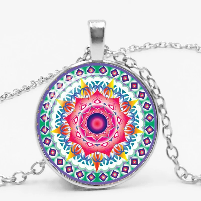 Горячее предложение! Распродажа! Ожерелье с подвеской в этническом стиле Мандала