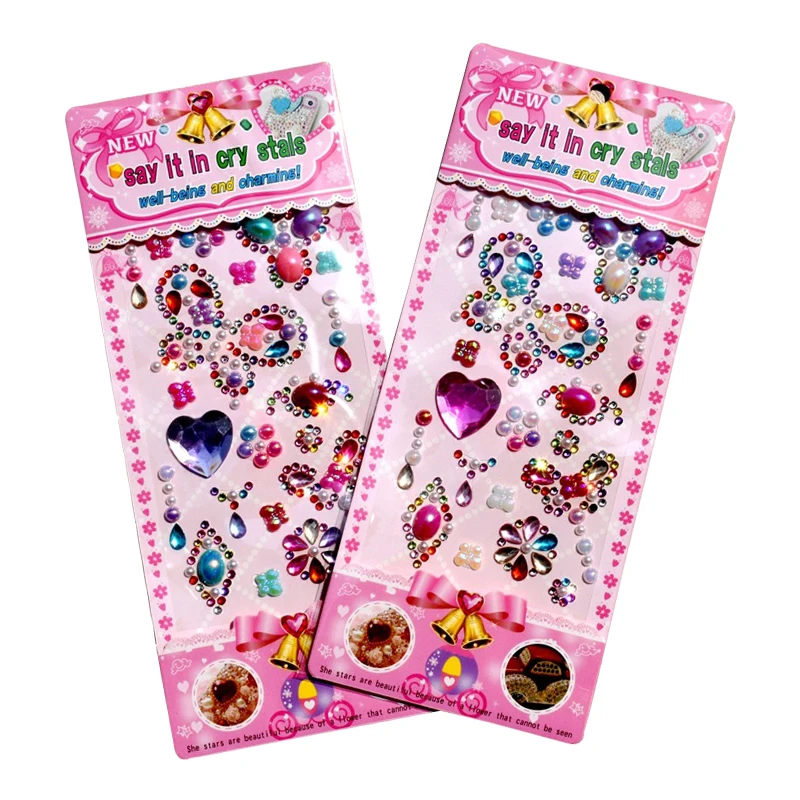 Детский макияж сценическое шоу мультфильм Драгоценные камни маленькая паста