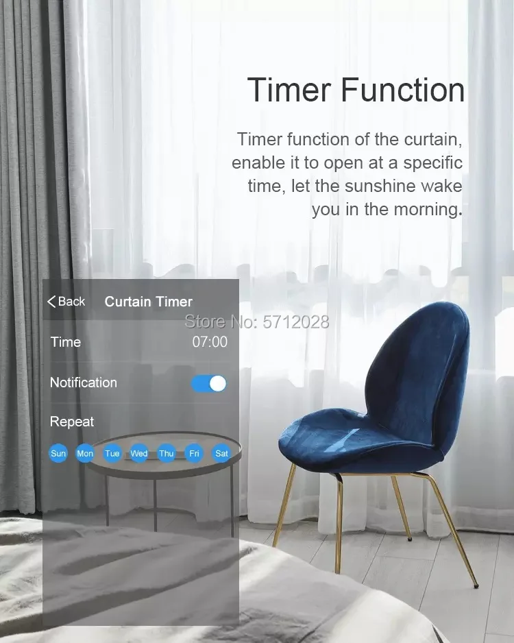 Быстрая доставка Wi-Fi Электрический двигатель для штор умное приложение