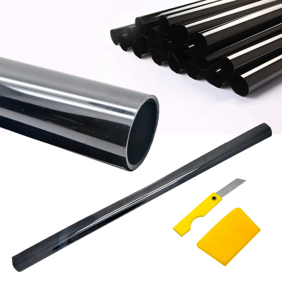 Универсальная автомобильная пленка для стекол VLT 15% тонировочное стекло боковых