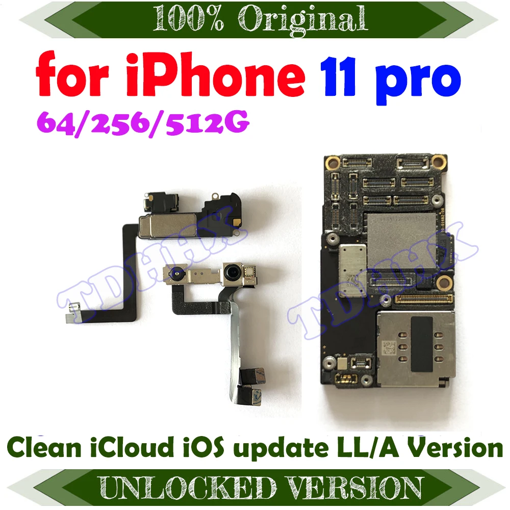 Хорошо работает с материнской платой iPhone 11 Pro 512/256/64 оригинальная сетевая