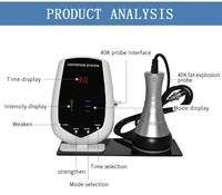 hot sales 40k cavitation weight loss beauty machine fat reduction anti cellulite body slim equipment home use