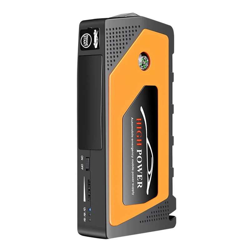 18000mAh Car Jump Starter 600A Portable Starting Device Lighter 4 USB Car Battery Booster Charger for Phones Tablet Poverbank