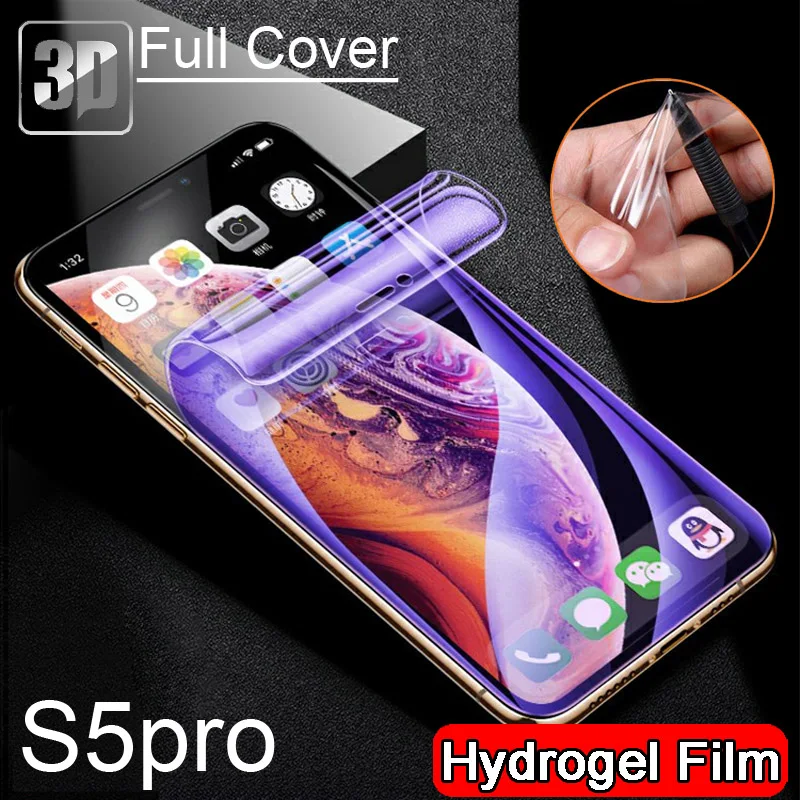 3 шт. 3D Гидрогелевая пленка для Lenovo S5 pro Z5 Z5S pro|Защитные стёкла и плёнки телефонов| |
