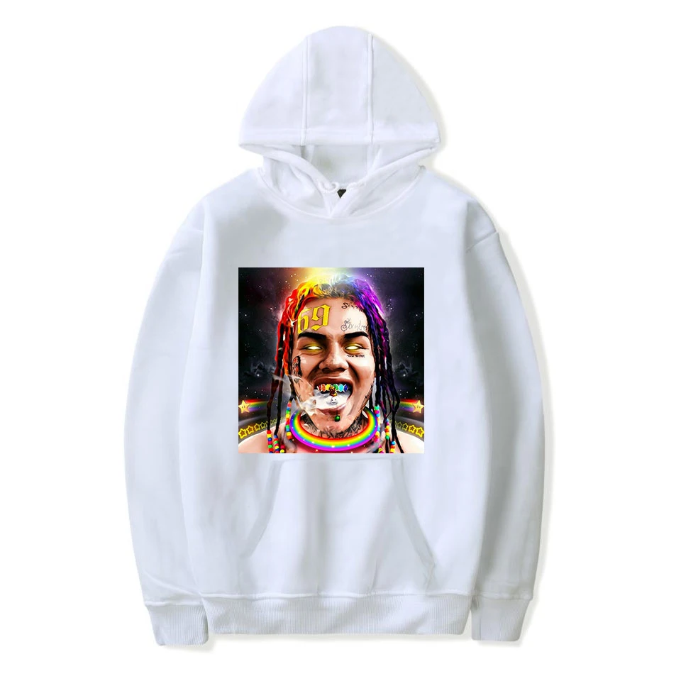 

New Arrival Tekashi69 6ix9ine Hoodies Men/Women Fashion Casual Hip Hop Hoodie Print 6ix9ine Men's Sweatshirts Top