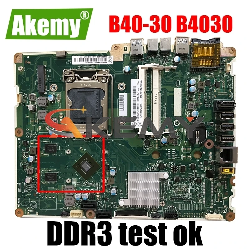 

For lenovo AIO B40-30 B4030 All-in-On Motherboard FRU 5B20G54859 CIH81S VER:1.0 6050A2626201 DDR3 MB 100% Tested Fast Ship