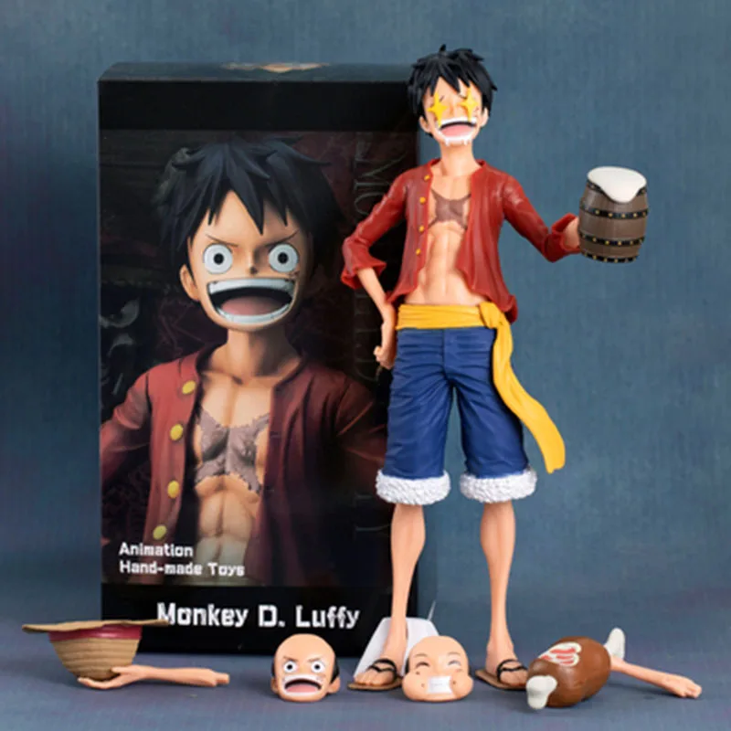 

28 см обезьянка D. Фигурка Luffy из аниме «Ван-ПИС», экшн-фигурки из серии «Звездные глаза», фигурка, внешние украшения, модели игрушек