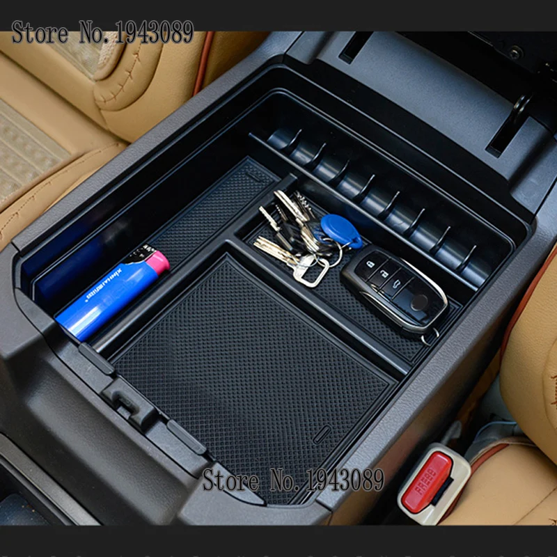 2003 2019 автомобильный центральный подлокотник консоль Органайзер коробка для