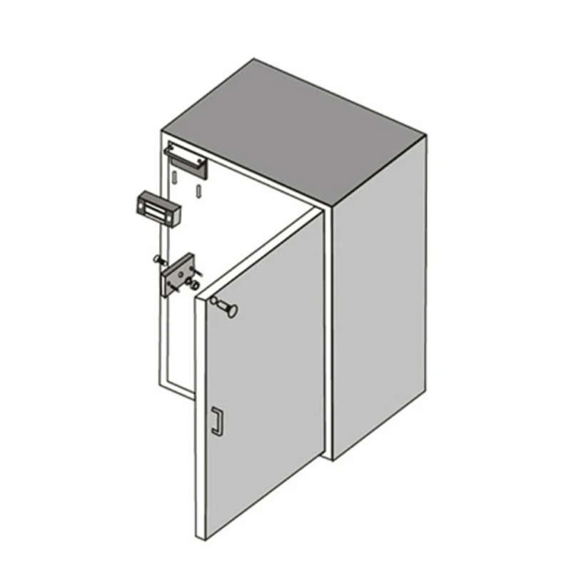

60kg Electronic Electric Magnetic Lock EM Locks Holding Force Electromagnetic for Door Entry Access Control Lock