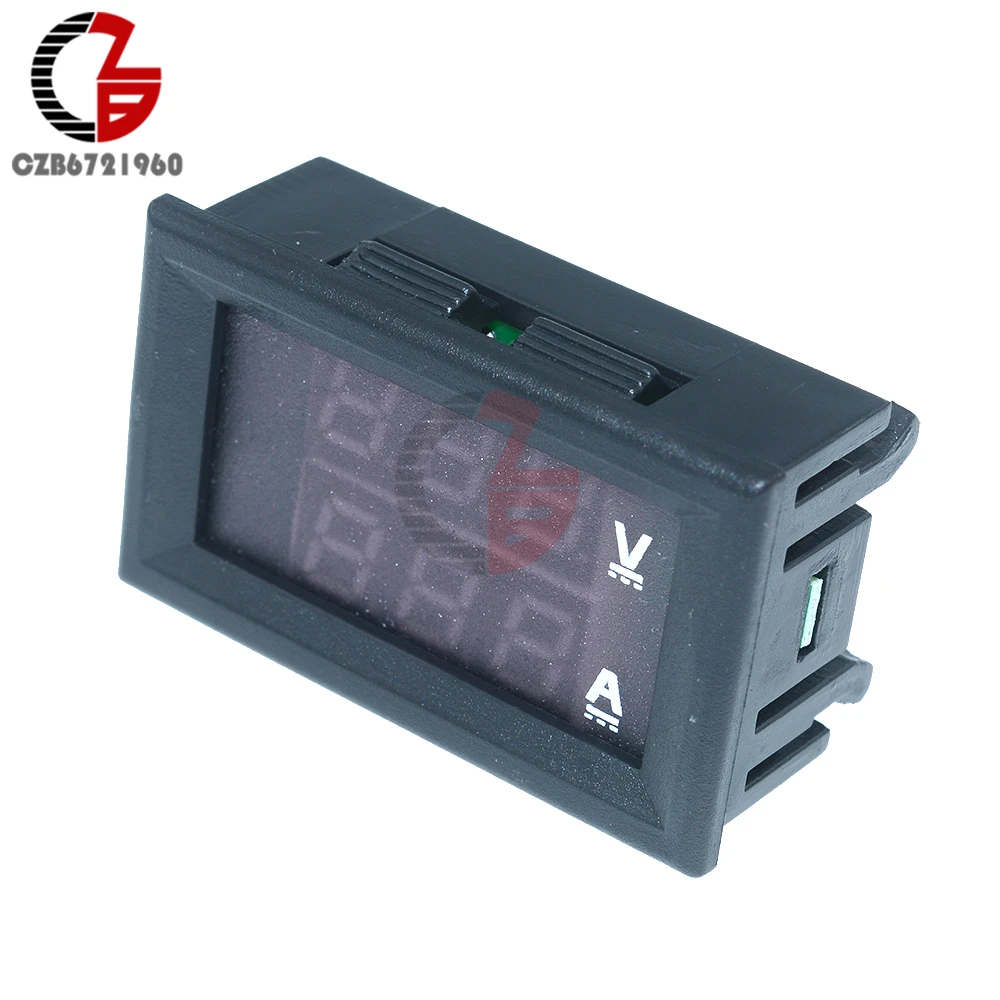 Высокая точность постоянного тока 100 в 10 А цифровой автомобильный Вольтметр Амперметр индикатор напряжения мотоцикла Тестер измеритель тока Замена USB Тестер 12 В