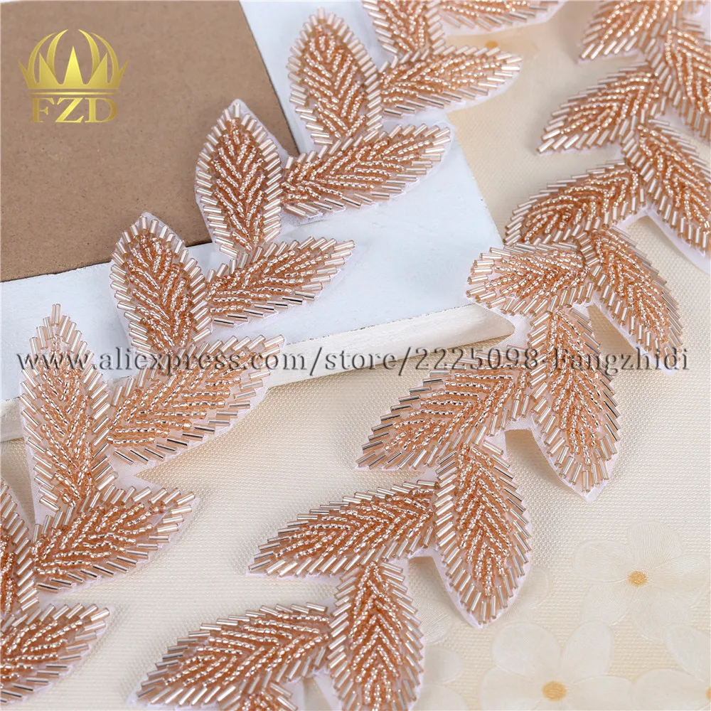 1 ярд лимонно-желтые и розовые золотые бусины горячей фиксации аппликация модное