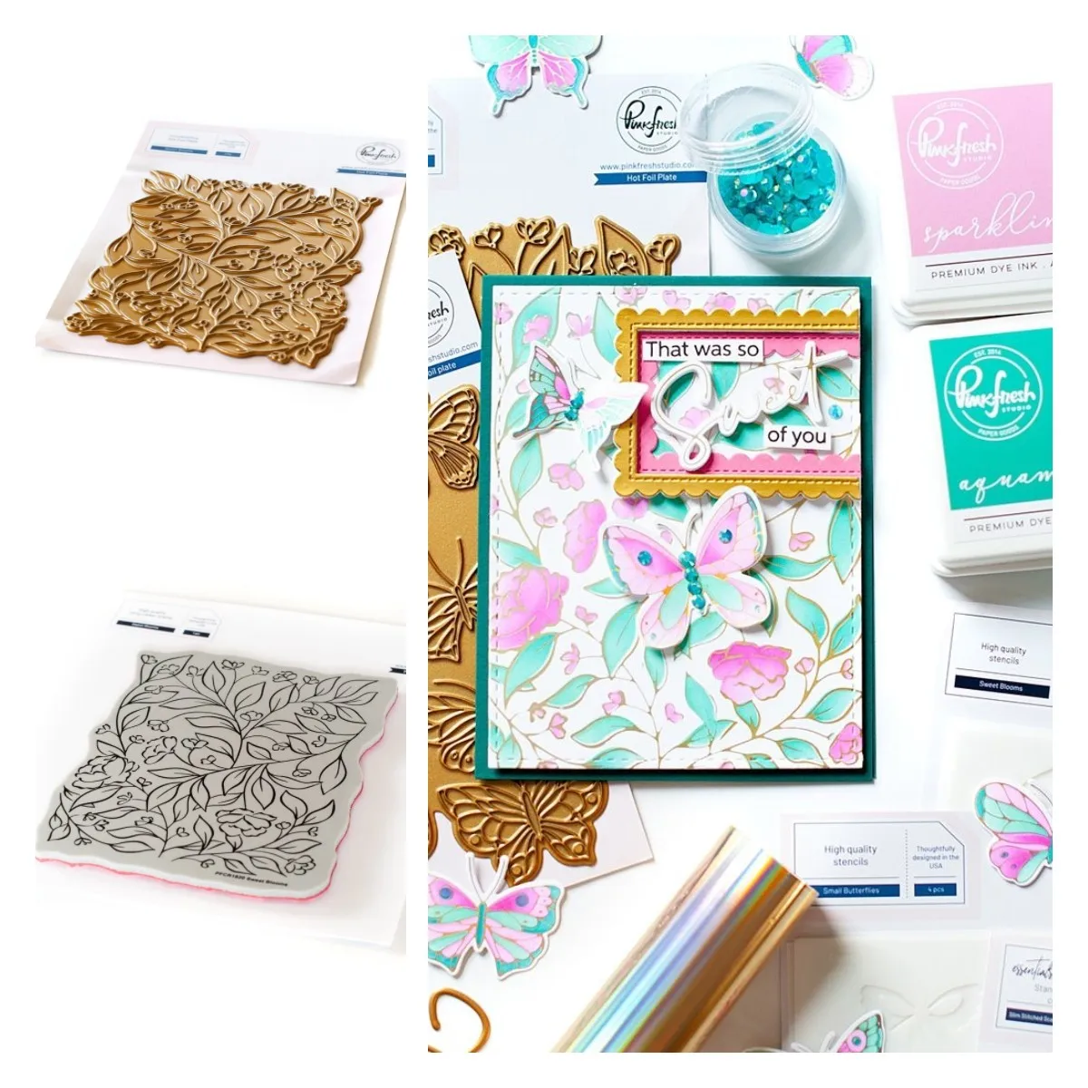 

2021 NEW Sweet Blooms Stamps Stencil Hot Foil Scrapbook Diary Decoration Stencil Embossing Template DIY Greeting Card Handmade