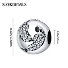 CodeMonkey 2020 Новинка MIKY бусы для ушей подходят к оригинальному браслету Подвески 100% Настоящее серебро кулон для женщин DIY Ювелирные изделия CMS1524