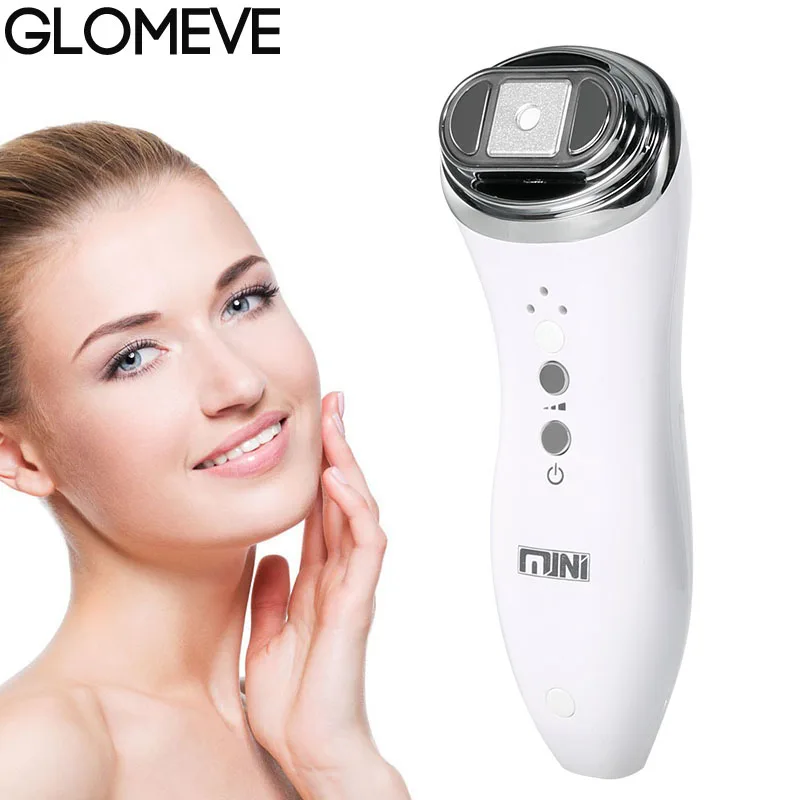 Мини Hifu сфокусированный ультразвук биполярный RF лифтинг лица машина для удаления морщин подтягивающий радиочастотный уход за кожей Инструменты