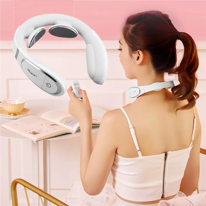 Массажер для шеи пульс с подогревом глубокая ткань пусковая точка массажная