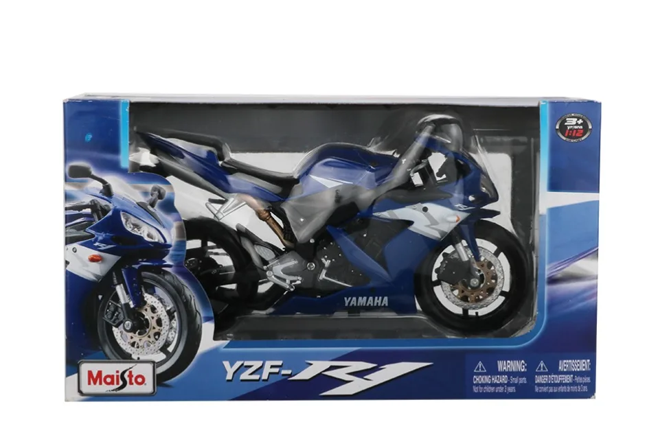 Maisto 1:12 модель мотоцикла Игрушка Сплав мотоцикл YZF-R1 Мотоцикл Мотокросс Внедорожник Игрушки для мальчиков коллекционный подарок