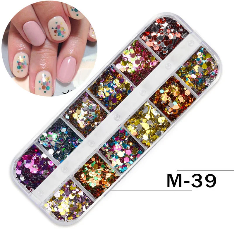 

Nail Art Decorations 1 box Sequins Colorful Pearls Mix Beads Rhinestones New Arrive Ongles Decoration Nail Art Nails Accessoires