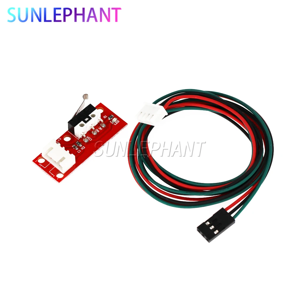 1pcs Endstop Switch for End stop Limit Switch+ Cable High Quality Mechanical 3D Printer RAMPS 1.4 | Электронные компоненты и