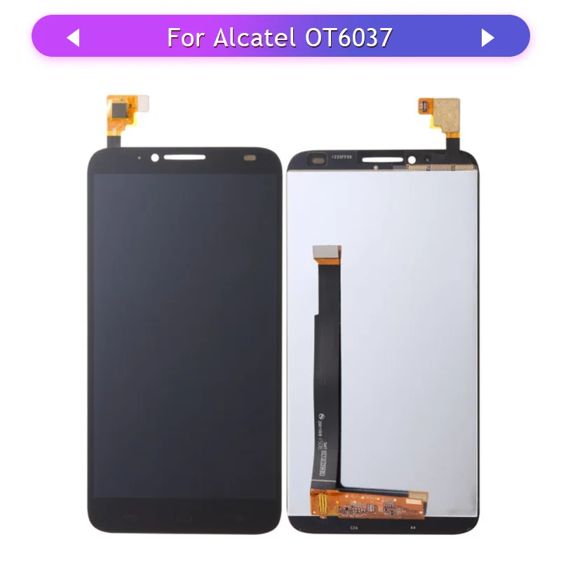 Бесплатная доставка Экран для Alcatel One Touch Idol 2 6037 OT6037 6037B 6037K 6037Y ЖК дисплей Дисплей