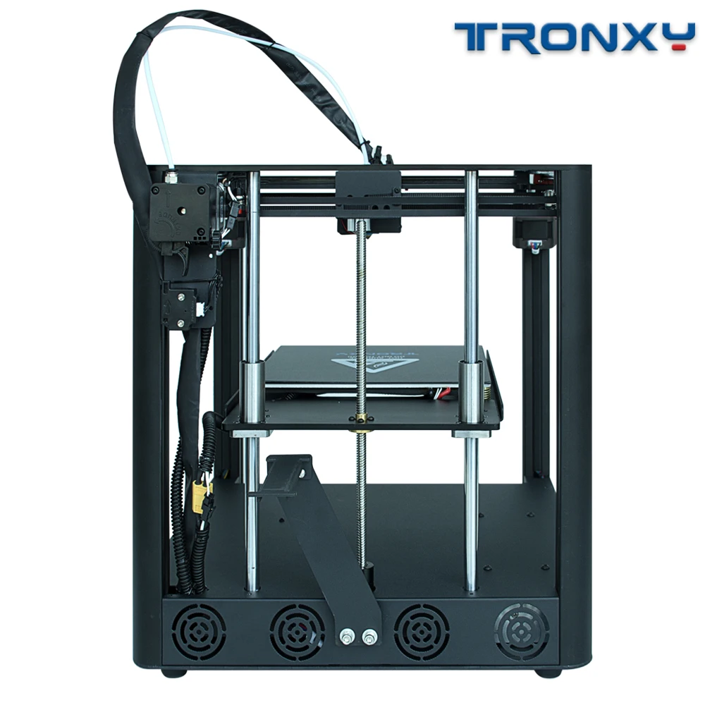 

3D принтер TRONXY D01, бесшумная цельнометаллическая линейная направляющая, титановый экструдер, высокоточная печатная машина
