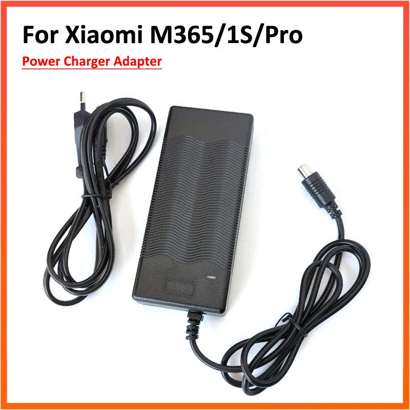 Adaptador de cargador de corriente para patinete eléctrico Xiaomi, 42V, 2A, M365, 1S Pro, Ninebot ES1/ES2, piezas de patinete eléctrico