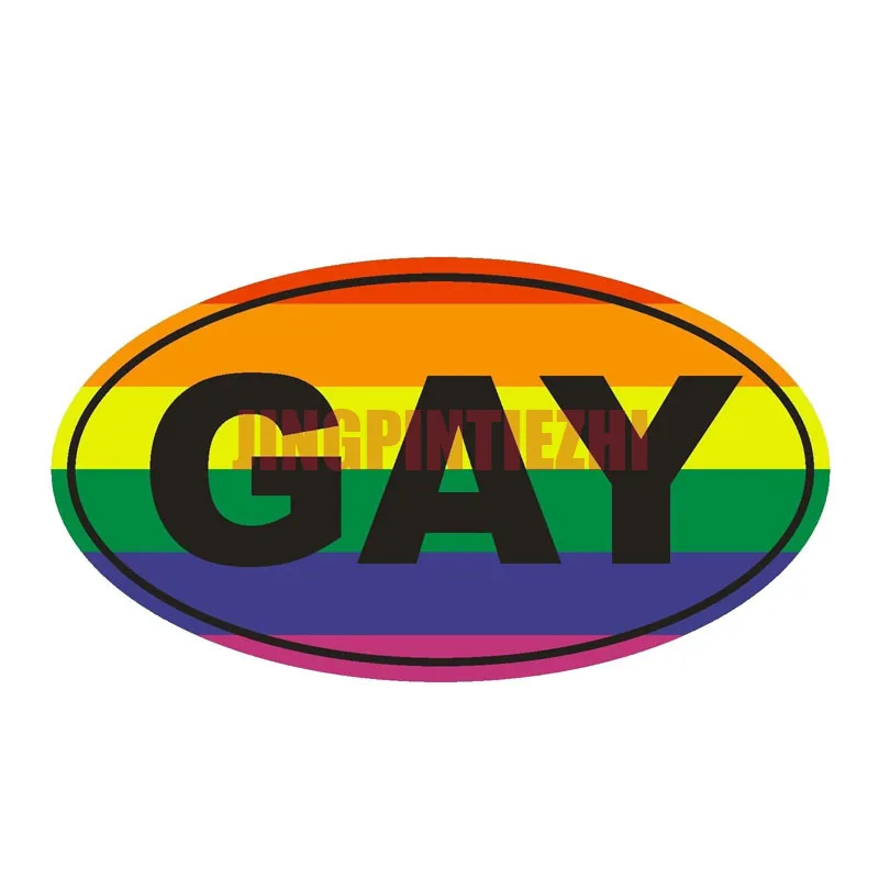 

Cartoon Anime Sticker Personality GAY EURO OVAL Funny PVC Decal Car Sticker 12-0246 Car Decal Decoration Laptop