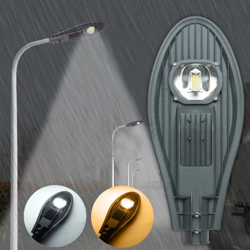 

200W LED Street Lamp Road Flood Light Industrial Lamp Outdoor Garden Yard Light LED Lamp Highlight Path Lighting AC85-265V/DC12V