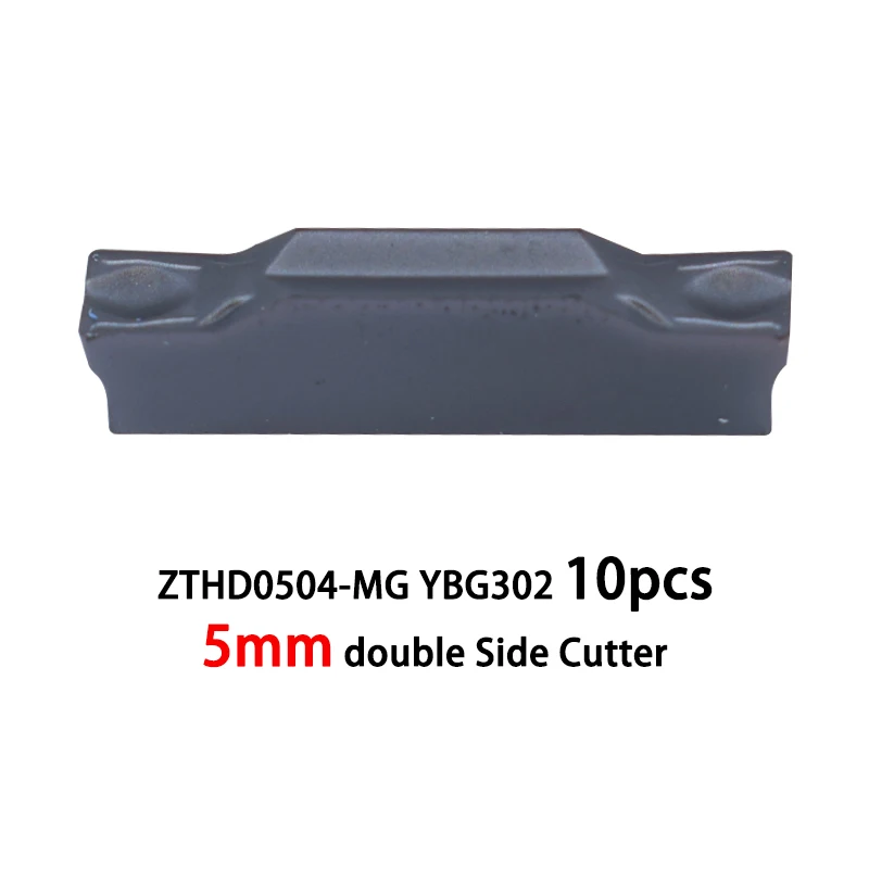 10 шт. ZTHD0504 MG YBG302 PVD резак с покрытием пластины цементированные CNC канавки Токарные