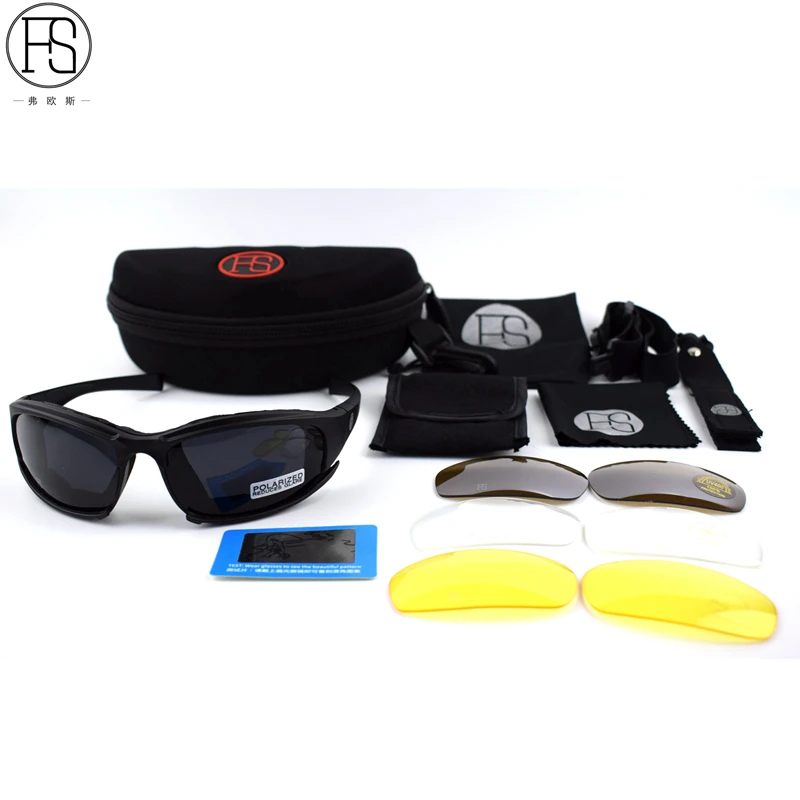 Поляризованные солнцезащитные очки для стрельбы X7 C5 тактические страйкбола UV400