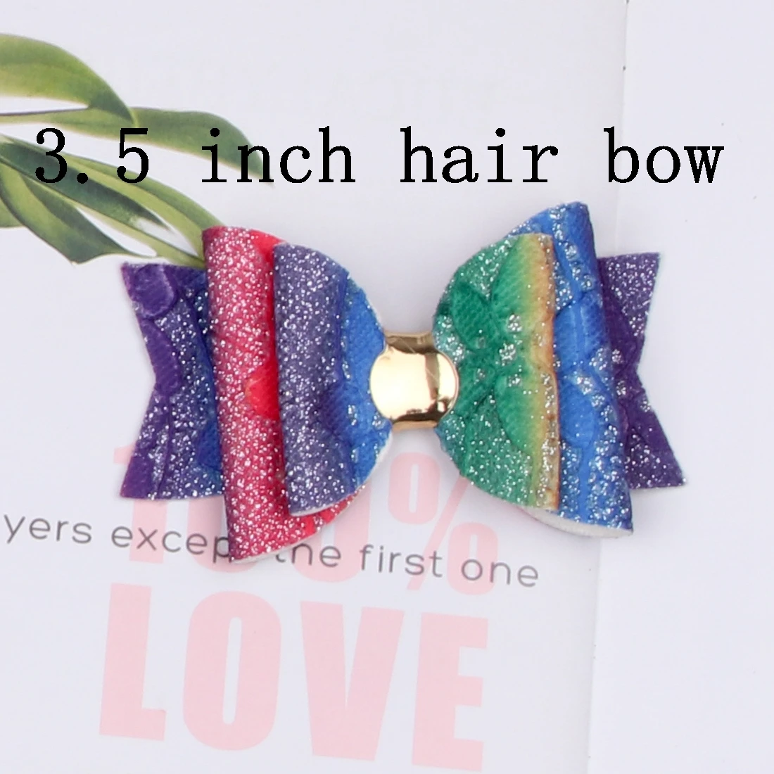 3.5 inch-8 1 шт. заколки для девочек, заколки с единорогом бабочка для волос с блеском, заколки 3 дюйма, радужные заколки для волос, Детские блестящие заколки для волос, Детские милые головные уборы - Цвет: 3.5 inch-8
