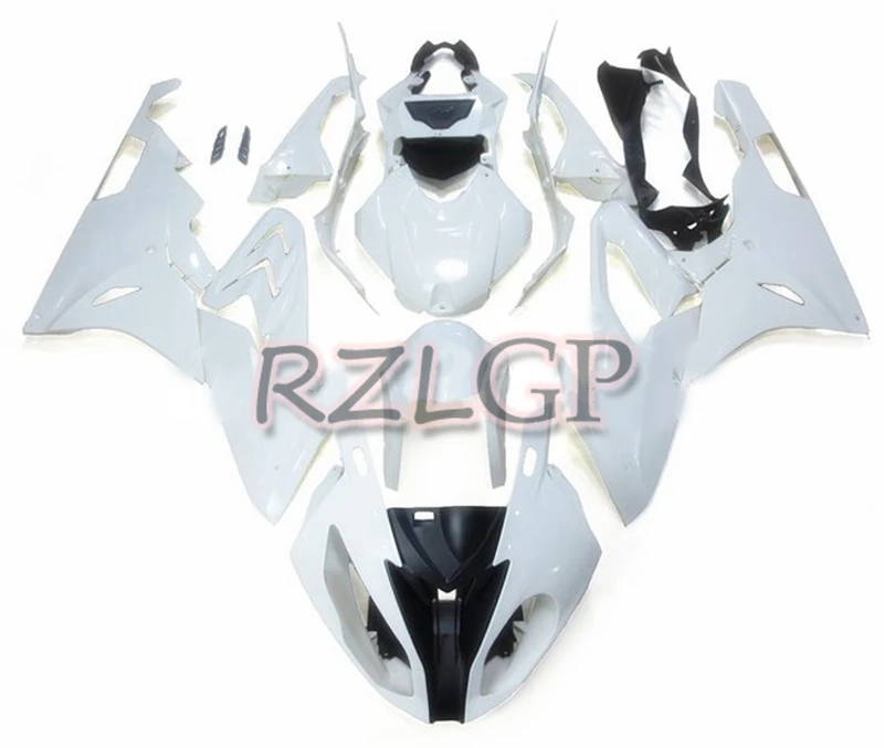 

All White Custom Painting Bodywork for BMW S1000 RR S 1000 RR 1000RR S1000RR 2015 2016 HP4 15 16Injection mold Fairing kit