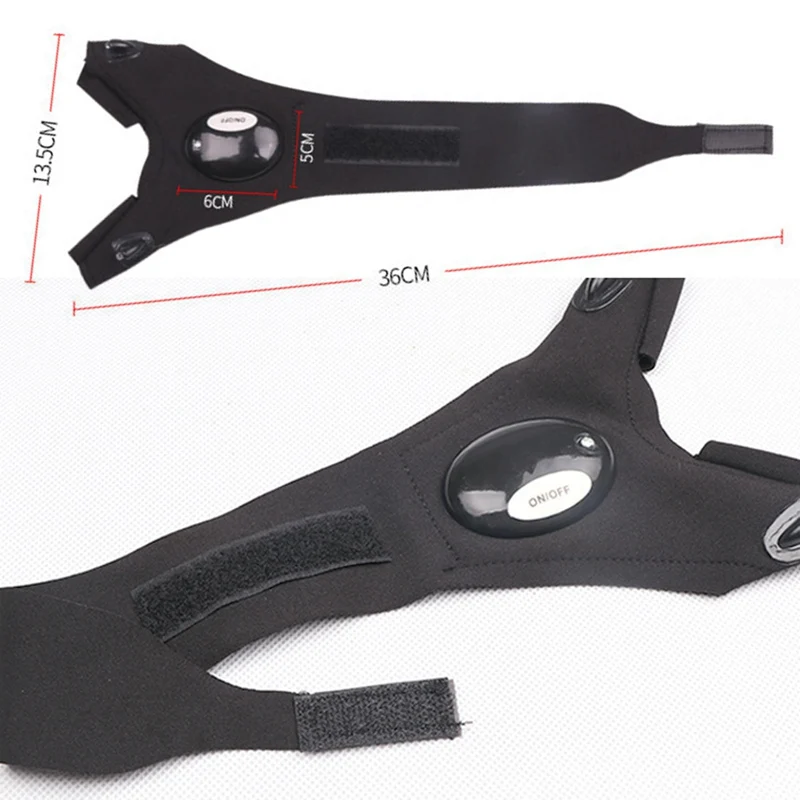 

2021 New 1pc Waterproof Fishing Gloves With LED Night Light Night Fishing Gloves With Three And A Half Fingers Outdoor Black