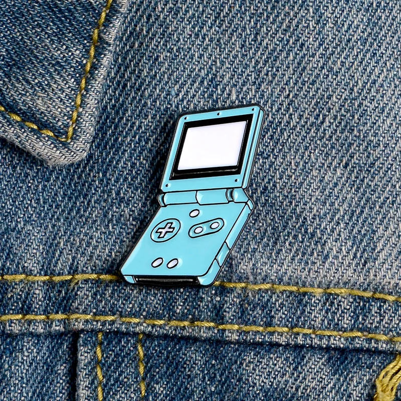 Мультяшный значок Милая NINTENDO 3DS броши для игрока креативная портативная игровая консоль Эмаль Булавка Сумка Одежда нагрудная булавка ювелирное изделие подарок