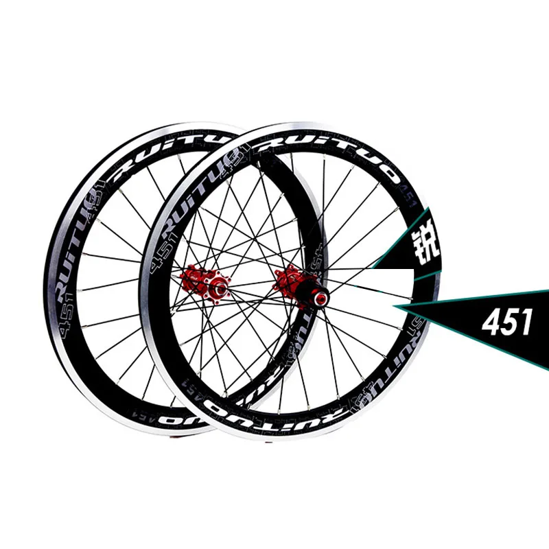 20 &quotколеса для велосипеда cassate Wheelset дюймов складные колеса 451 Palin ступица