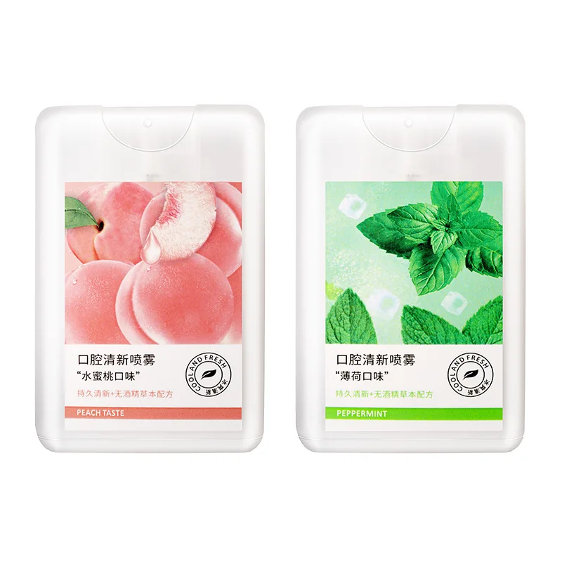 

Oral Spray Mint Fresh Air Hygiene Portable Spray Antibacterial Natural Herb Soothing Oral Problems Odor Deodorant Care Products