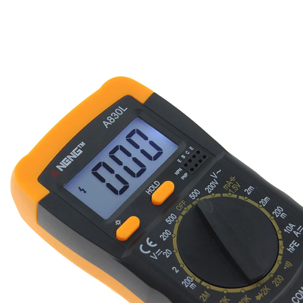 Автоматический Профессиональный электрический ручной тестер с ЖК дисплеем