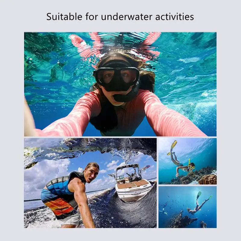 Аксессуары для Gopro Hero 8 black водонепроницаемый защитный корпус чехол дайвинга