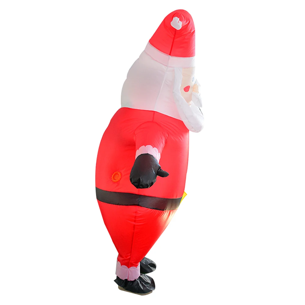 

2.2m Big Head Inflatable Airballoon Costume Christmas Party Santa Air Balloon Adults Children Xmas Cosplay Clothing Tools 1pc