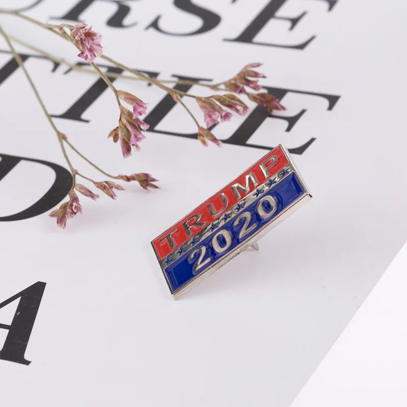 Uarter Political Brooch Badge Politics Election Pins Women Men Jewelry for Trump America President Republican Campaign