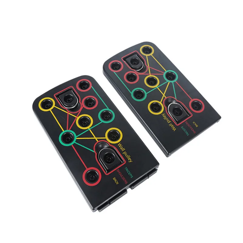 

Push-up Board Bracket Sports Fitness Equipment Indoor Home Exercise Multi-purpose Pull-rope Stitching Push-up Training Board